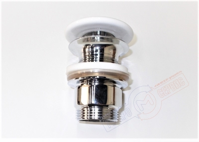 Донный клапан слива раковины Villeroy & Boch с клик-клак