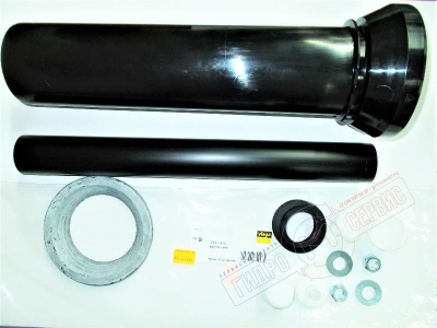 Удлиненный соединительный комплект подключения унитаза к инсталяции Viega