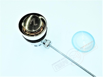 Донный клапан раковины, цвет - золото NICOLAZZI