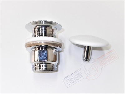 Донный клапан слива раковины Villeroy & Boch с клик-клак