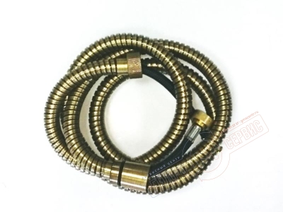 Шланг G1/2 х 1/2 L=1.5m ЗОЛОТО лейки для душа MIGLIORE