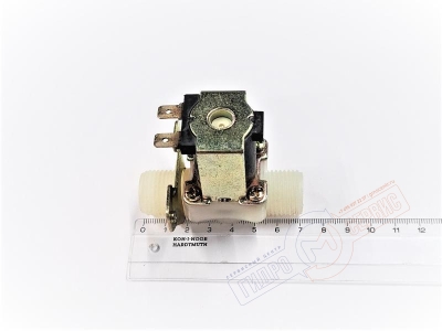 Электроклапан 1/2"х1/2" 12V наполнения парогенератора душевой кабины Appollo