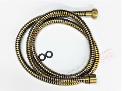 Душевой шланг G1/2"х1/2"  L=1,5m Бронза BZ NICOLAZZI Душевой шланг G1/2"х1/2"  L=1,5m Бронза BZ NICOLAZZI