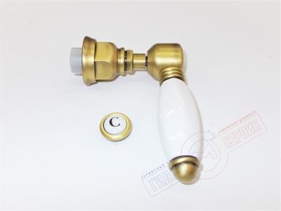 Ручка 631 золото кран-буксы смесителя NICOLAZZI TEIDE MONTEROSA CERAMIC