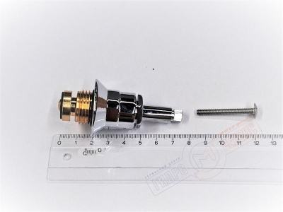 Кран-букса G1\2" шпиндельная Хром смесителя DEVON&DEVON