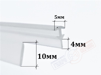 FLEXA THEMA Силиконовый уплотнитель профиль-дверь душевой кабины Jacuzzi , Италия