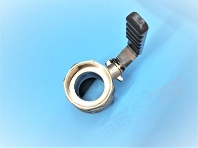 Кран шаровый 2" В-Н длинная ручка, DN50, 1280g - GH  - нзкз
