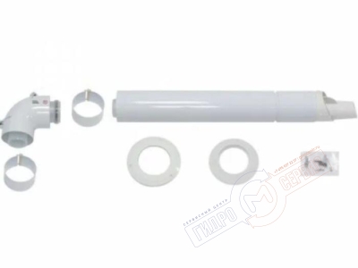 Комплект для горизонтального прохода через стену 80см Vaillant 303806 - оригинал, уценка