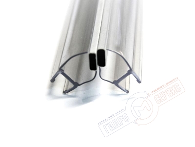 Магнитный уплотнитель 45гр 6мм двери душевой кабины HUPPE X1