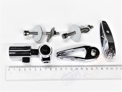 GSI OLD ANTEA Петли-Крепления Хром с микролифтом для крышки унитаза GSI OLD ANTEA Петли-Крепления Хром с микролифтом для крышки унитаза