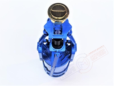 GSI Механизм слива с кнопкой Золото бачка унитаза