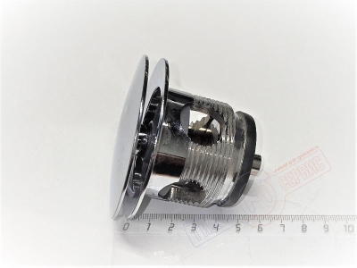 APOLLO Пробка Хром слива-перелива ванны с дренажем