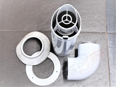 Vaillant 303806 Комплект для горизонтального прохода через стену 45-65см - оригинал (уценка)