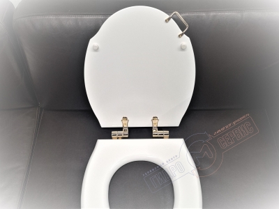 Сидение SoftClose с креплением св. золото унитаза WESTMINSTER DEVON&DEVON