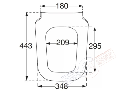 JOYCE SLIM Сиденье для унитаза Villeroy&Boch с функцией плавного опускания