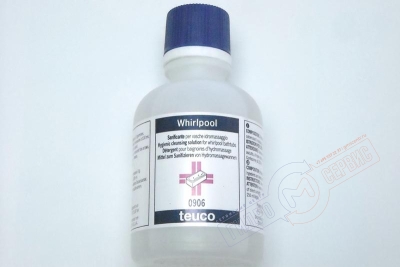 Дезинфицирующий раствор 250мл, дезинфекция для ванн TEUCO c гидромассажем