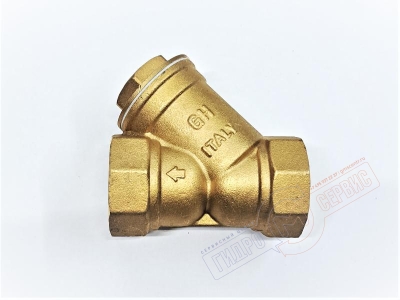 Фильтр DN40 косой сетчатый 1-1/2 ВР-ВР GENERAL HYDRAULIC