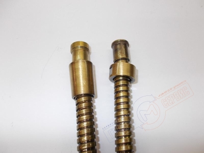 Шланг G1/2х1/2 1,5м БРОНЗА лейки для душа MIGLIORE