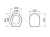 Universal, Mia Round Сиденье для унитаза VitrA 84-003-019 с крышкой быстросъемное с микролифтом Universal, Mia Round Сиденье для унитаза VitrA 84-003-019 с крышкой быстросъемное с микролифтом