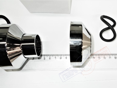 Накладки Хром крепления настенного смесителя Идеал Стандард