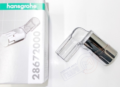 Курсор душевой стойки 22мм Хансгрое Unica'88, хром