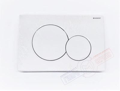 SIGMA01 Кнопка слива инсталяции унитаза, белая GEBERIT