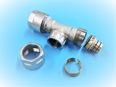 Тройник металлопласта CM7 ВР 32Х3-1-32Х3 PRANDELLI 103.08.13.2