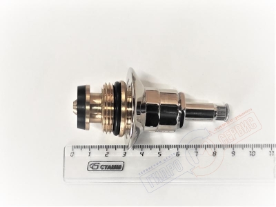Кран-букса G3\4" шпиндельная Никель смесителя DEVON&DEVON Кран-букса G3\4" шпиндельная Никель смесителя DEVON&DEVON