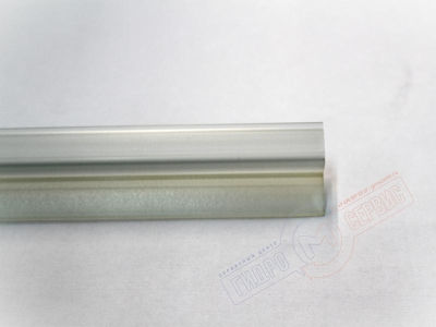 Нижний 6мм изогнутый уплотнитель двери душевой кабины HUPPE 2003 1/4