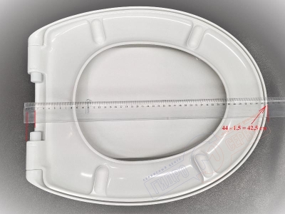 JD Presquille, GSI PANORAMA Сиденье с микролифтом, быстросъемное, дюропласт