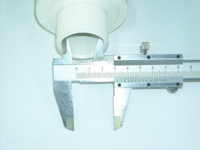 GSI Механизм слива подвесного бачка унитаза с трубой 32мм